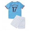 Manchester City Kevin De Bruyne #17 Hjemmedraktsett Barn 2022-23 Kortermet (+ korte bukser)